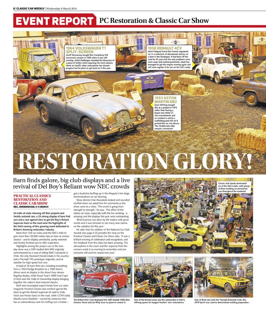 Classic Car Weekly Preview Pages
