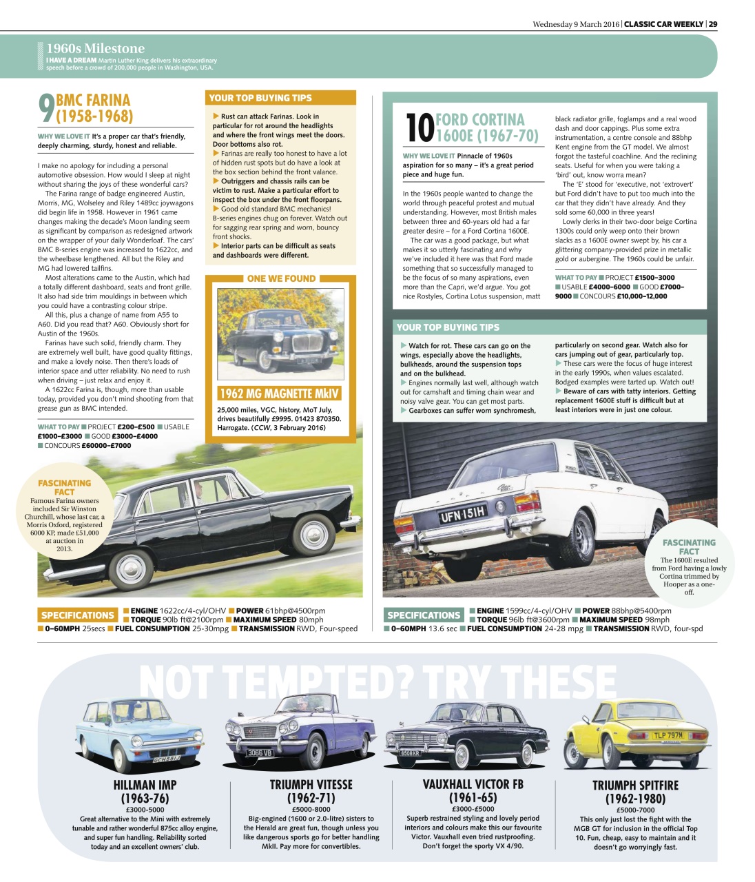 Classic Car Weekly Preview Pages