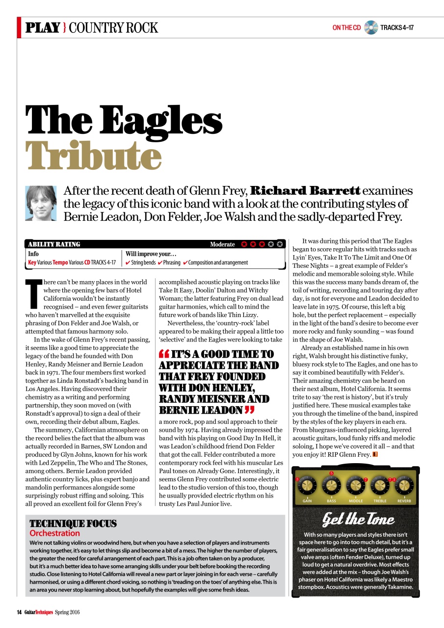 Guitar Techniques Preview Pages