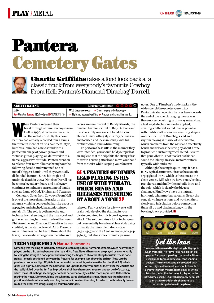 Guitar Techniques Preview Pages