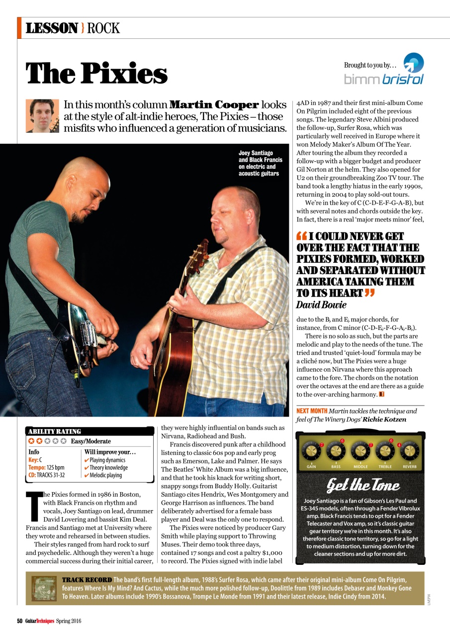 Guitar Techniques Preview Pages