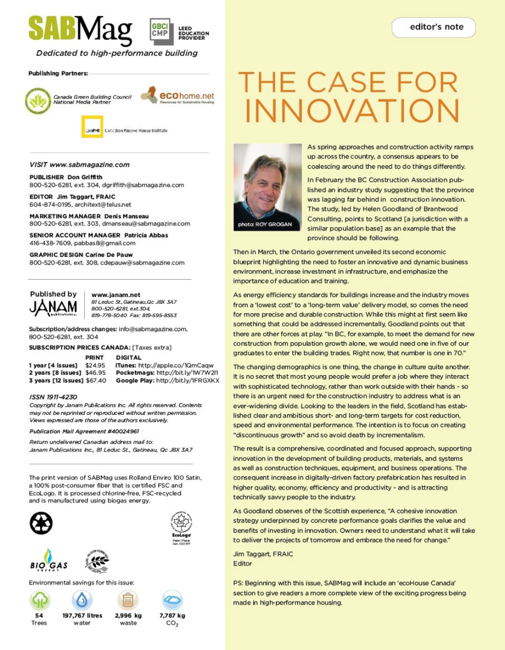 SABMag Preview Pages