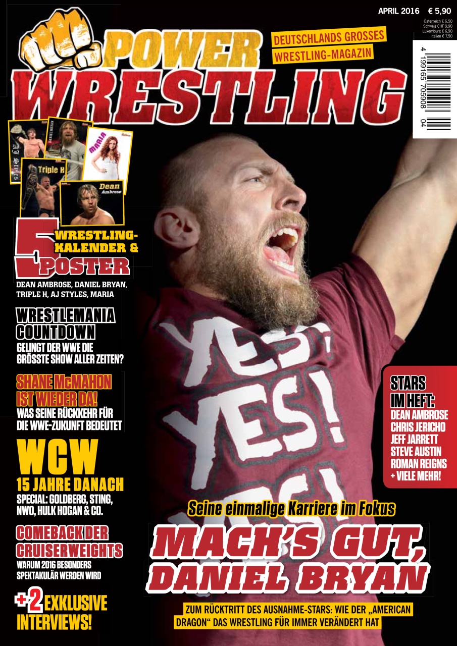 Power-Wrestling Preview Pages