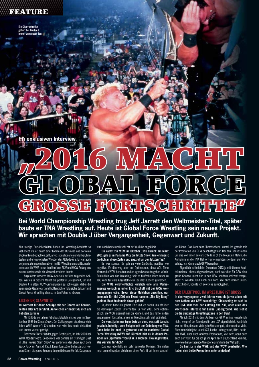 Power-Wrestling Preview Pages