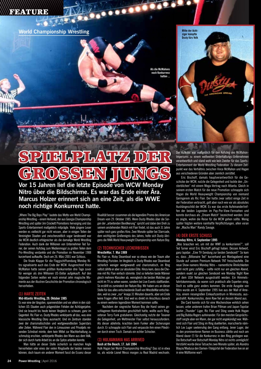Power-Wrestling Preview Pages