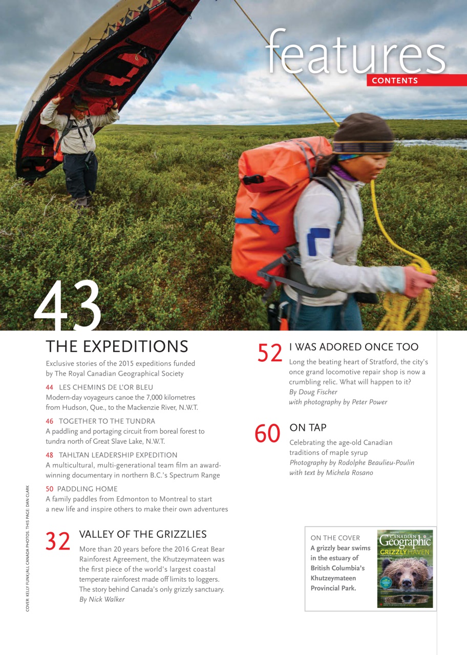 Canadian Geographic Preview Pages
