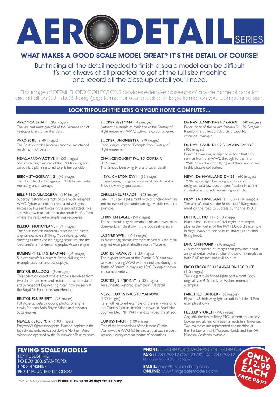 Flying Scale Models Preview Pages