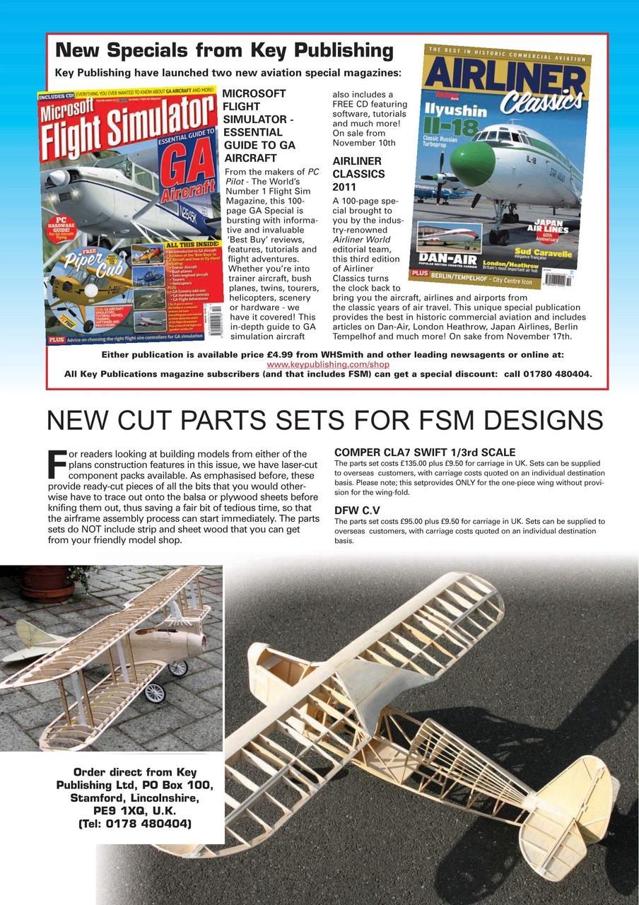 Flying Scale Models Preview Pages