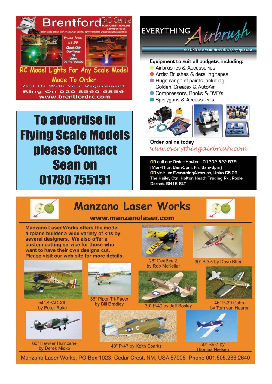 Flying Scale Models Preview Pages