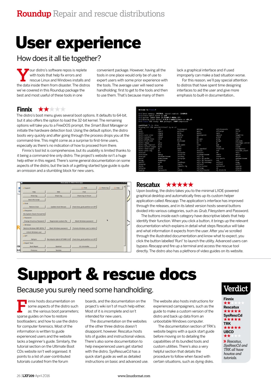 Linux Format Preview Pages