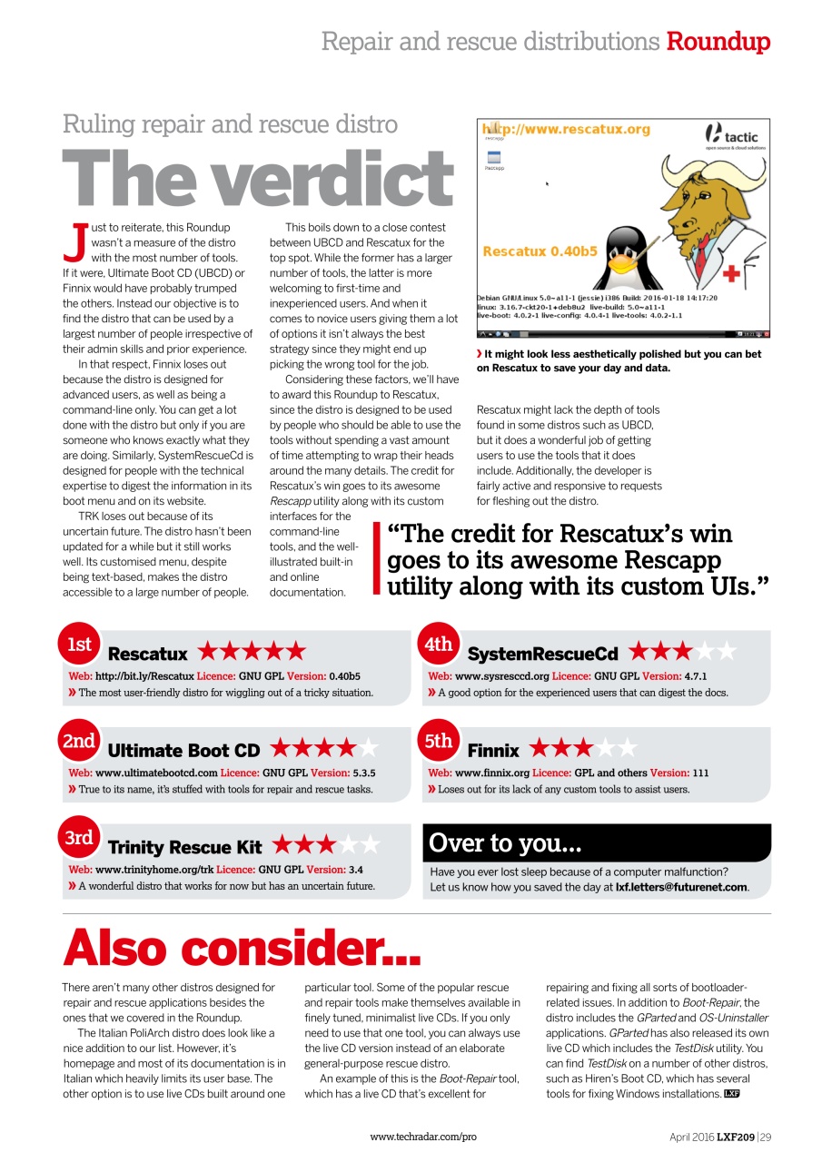 Linux Format Preview Pages