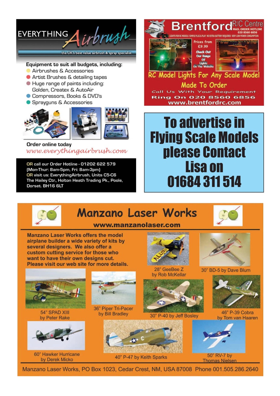 Flying Scale Models Preview Pages