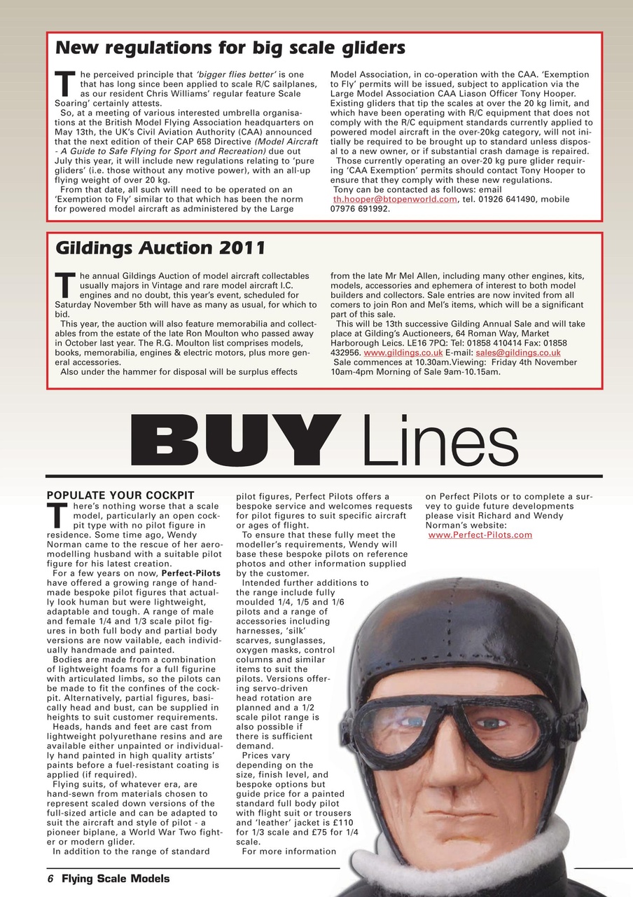 Flying Scale Models Preview Pages