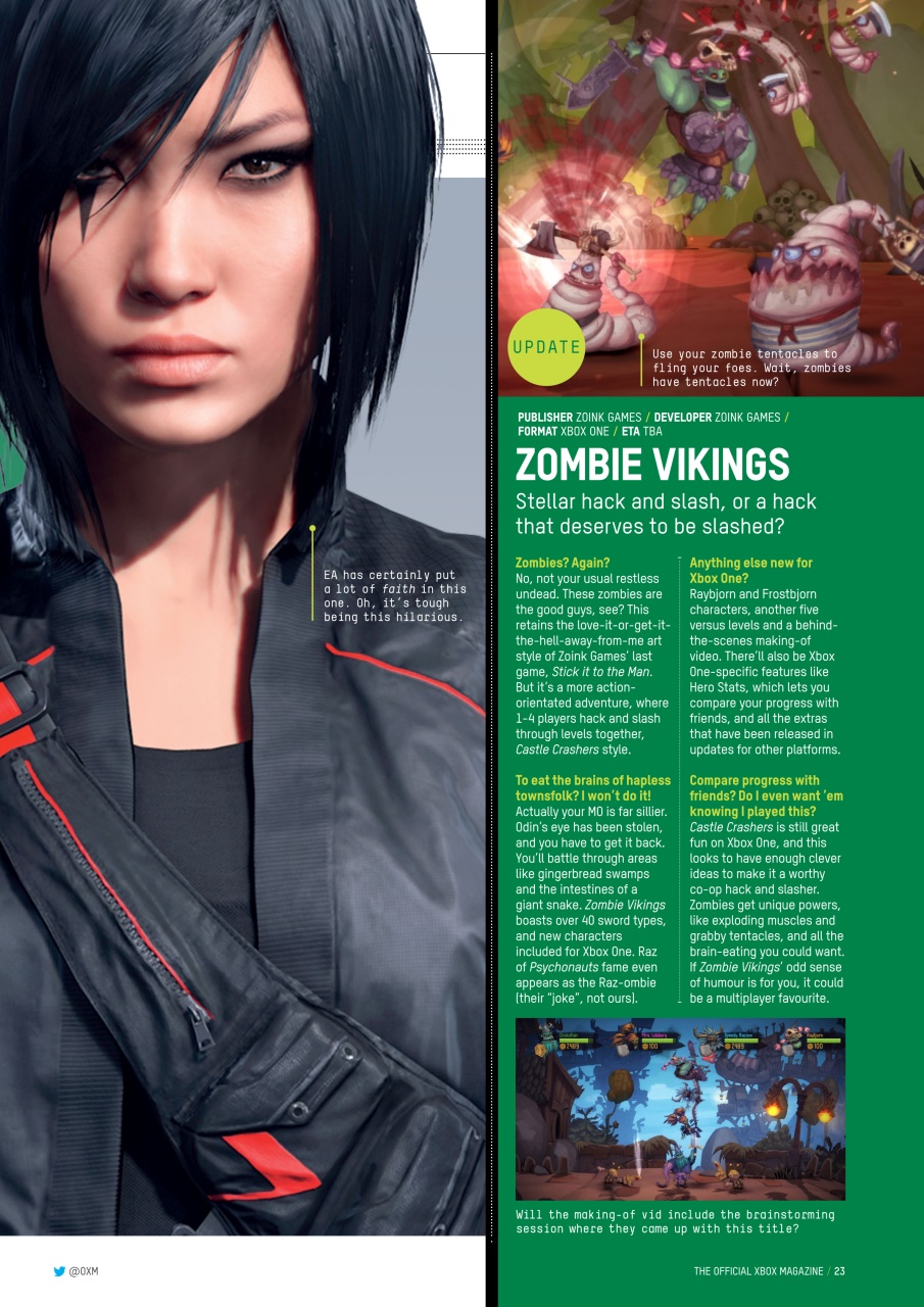 Official Xbox Magazine (UK Edition) Preview Pages