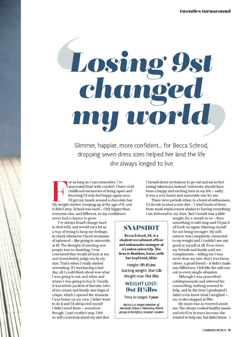 Slimming World Preview Pages