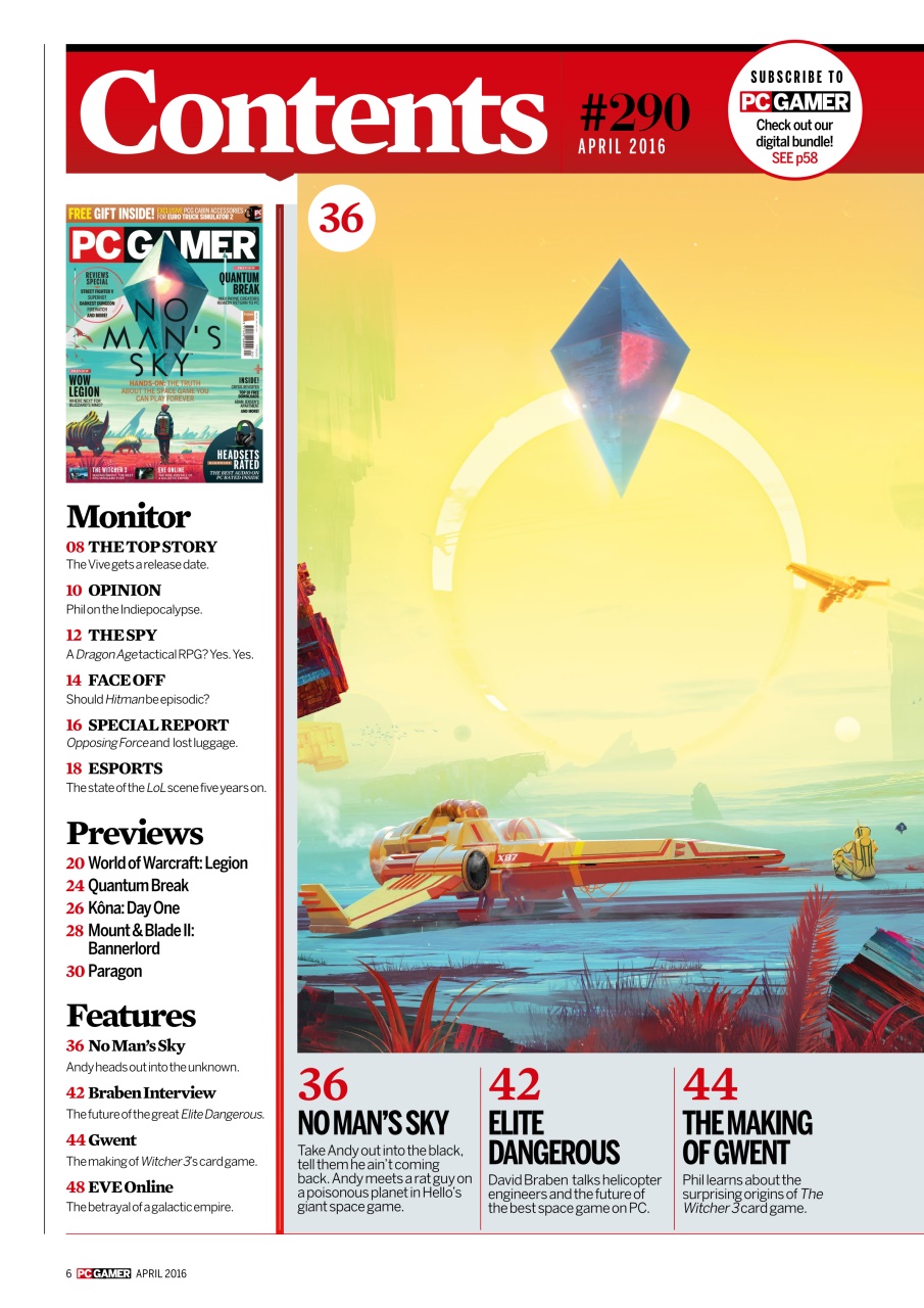 PC Gamer (UK Edition) Preview Pages