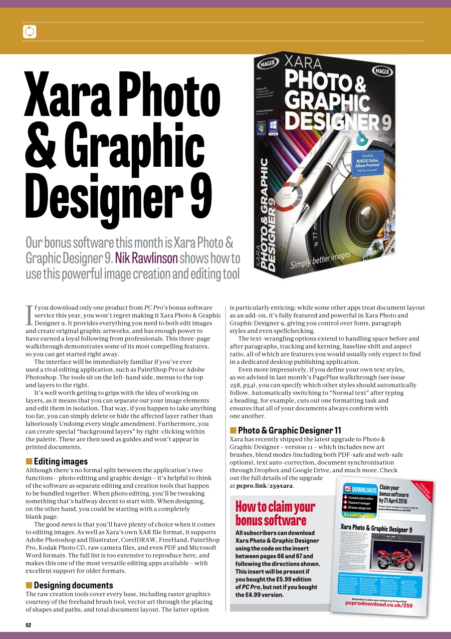 PC Pro Preview Pages