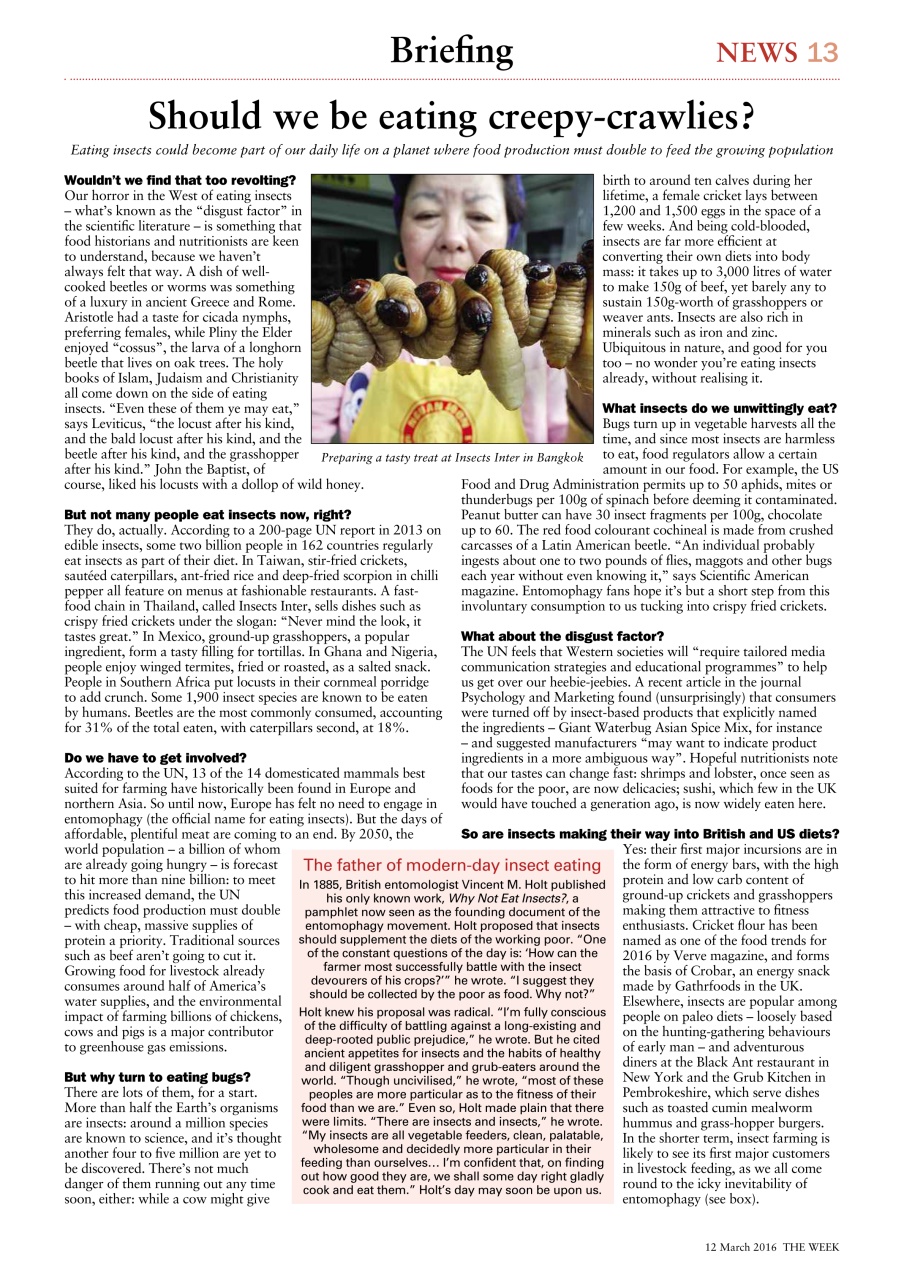 The Week Preview Pages