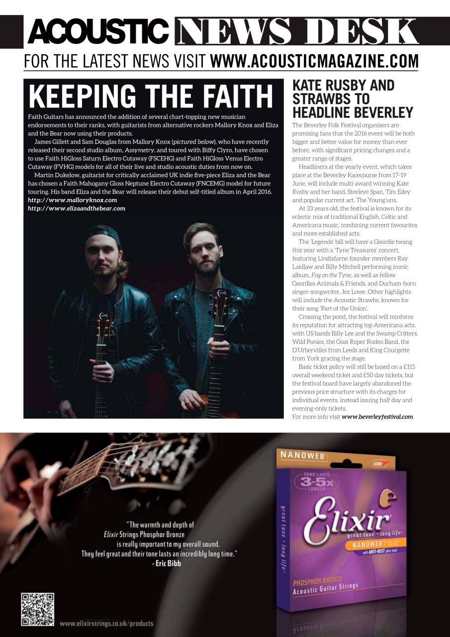 Acoustic Preview Pages