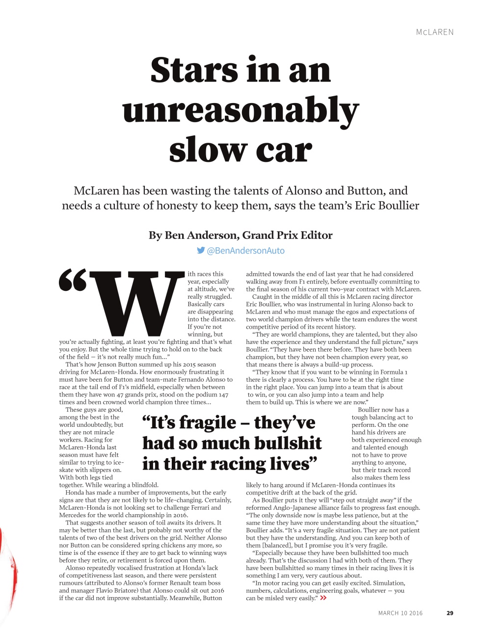 Autosport Preview Pages