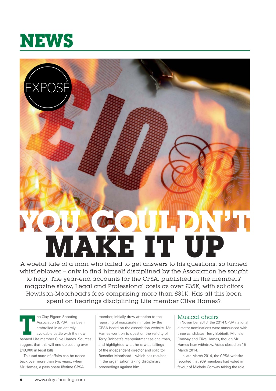 Clay Shooting Preview Pages