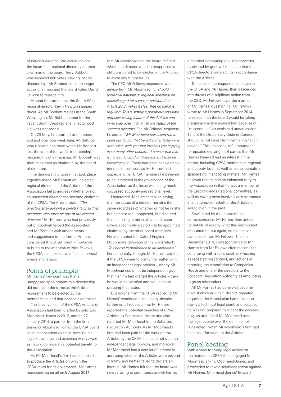 Clay Shooting Preview Pages