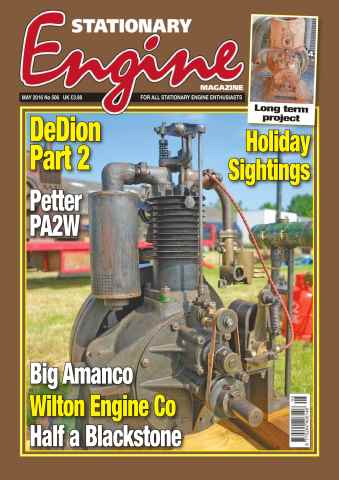 Stationary Engine issue No. 506 DeDion Part 2