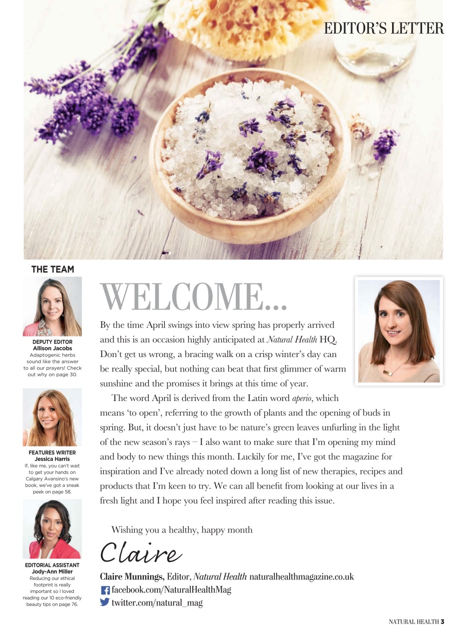 Natural Health Preview Pages