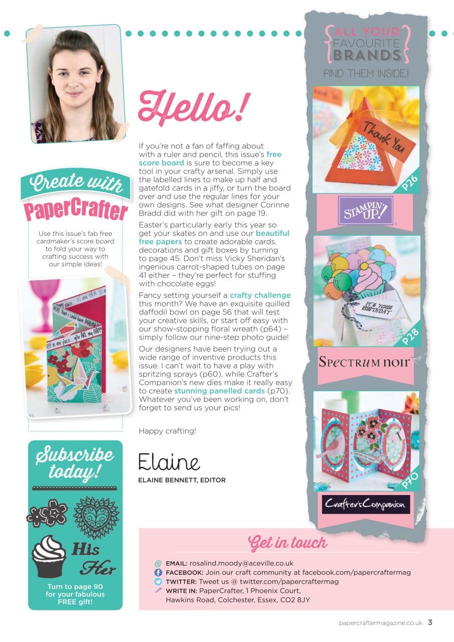 PaperCrafter Preview Pages