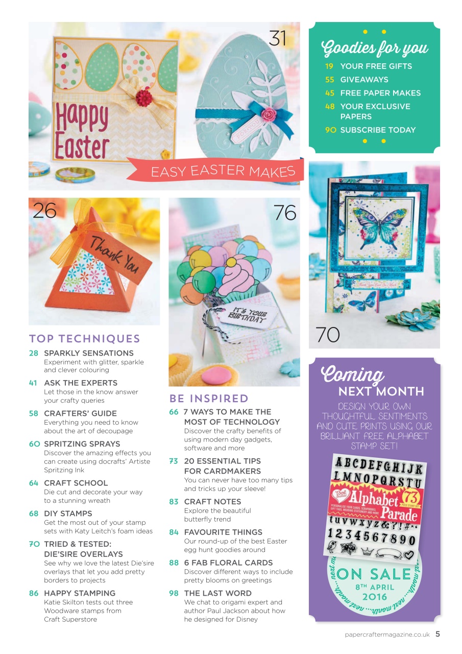 PaperCrafter Preview Pages