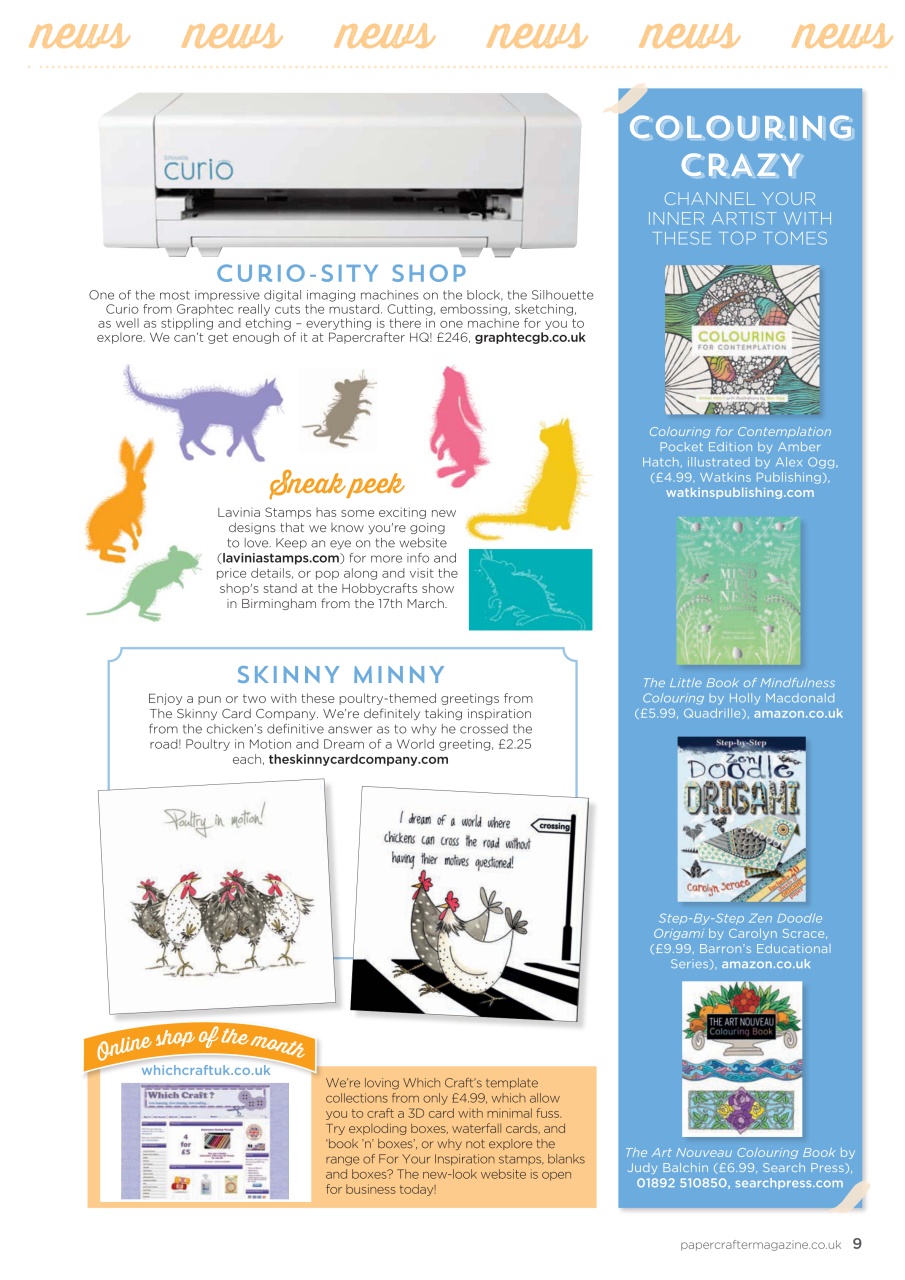 PaperCrafter Preview Pages