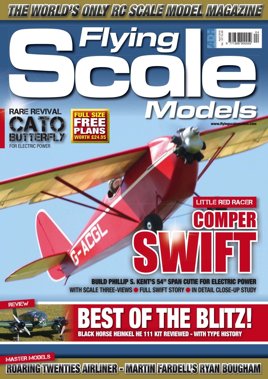 Radio Control Model Flyer Preview Pages