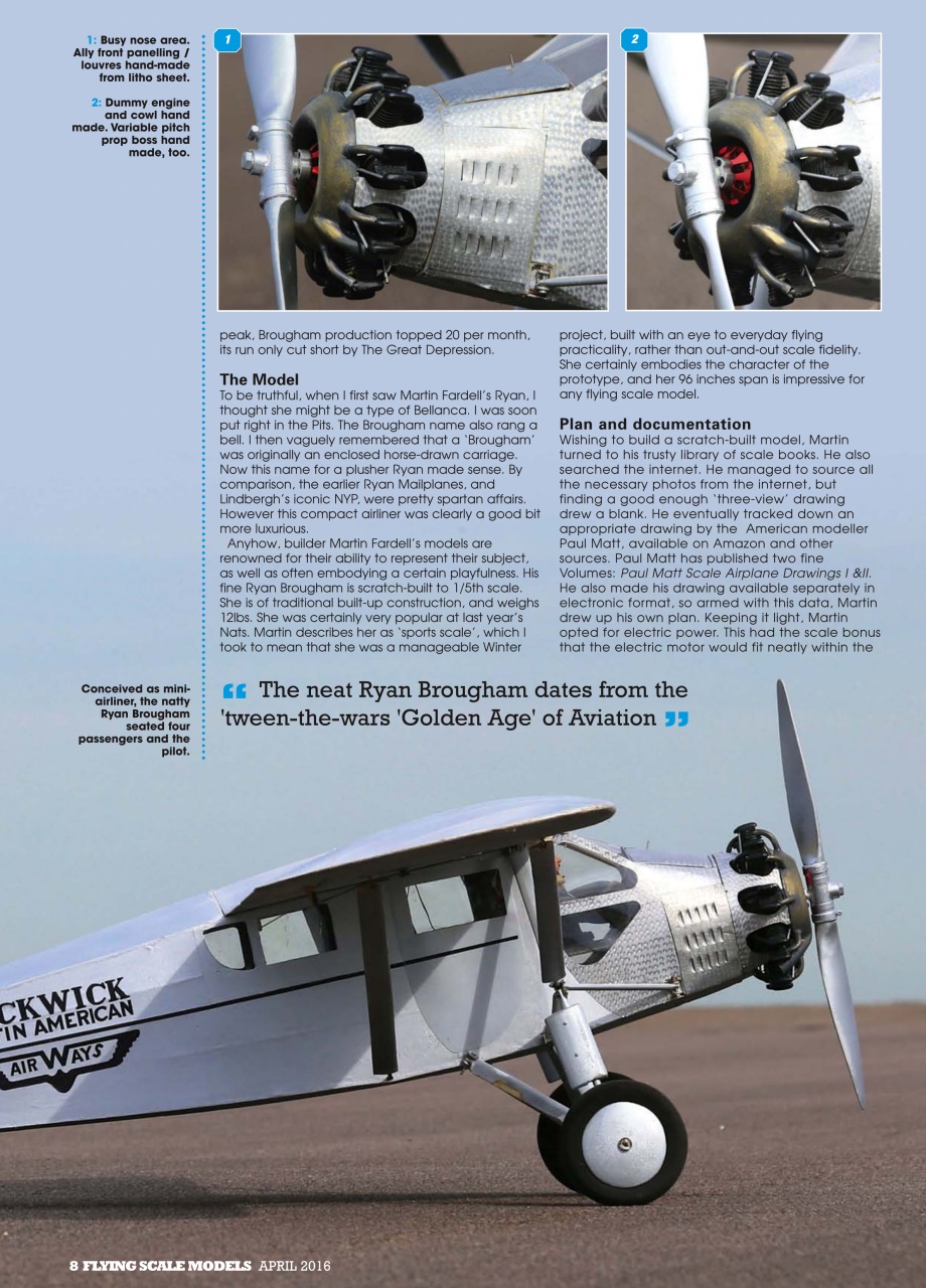 Radio Control Model Flyer Preview Pages