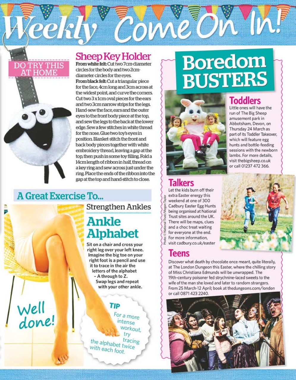 Woman's Weekly Preview Pages