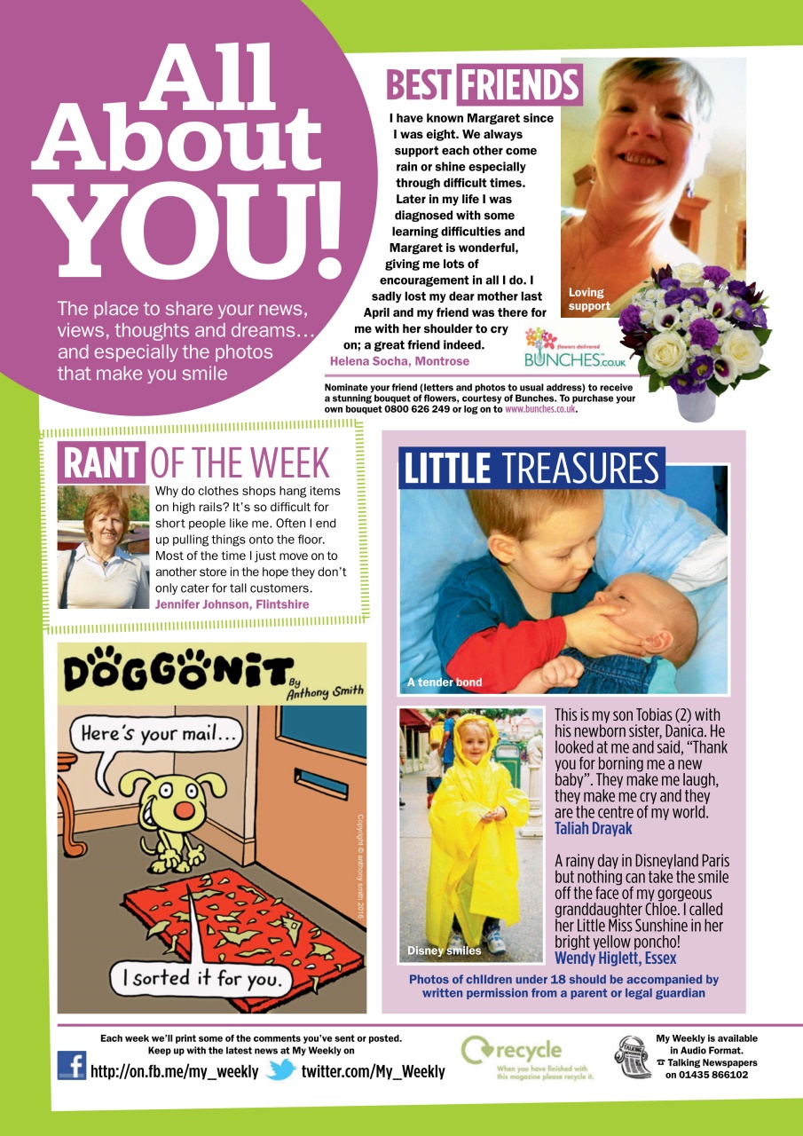 My Weekly Preview Pages