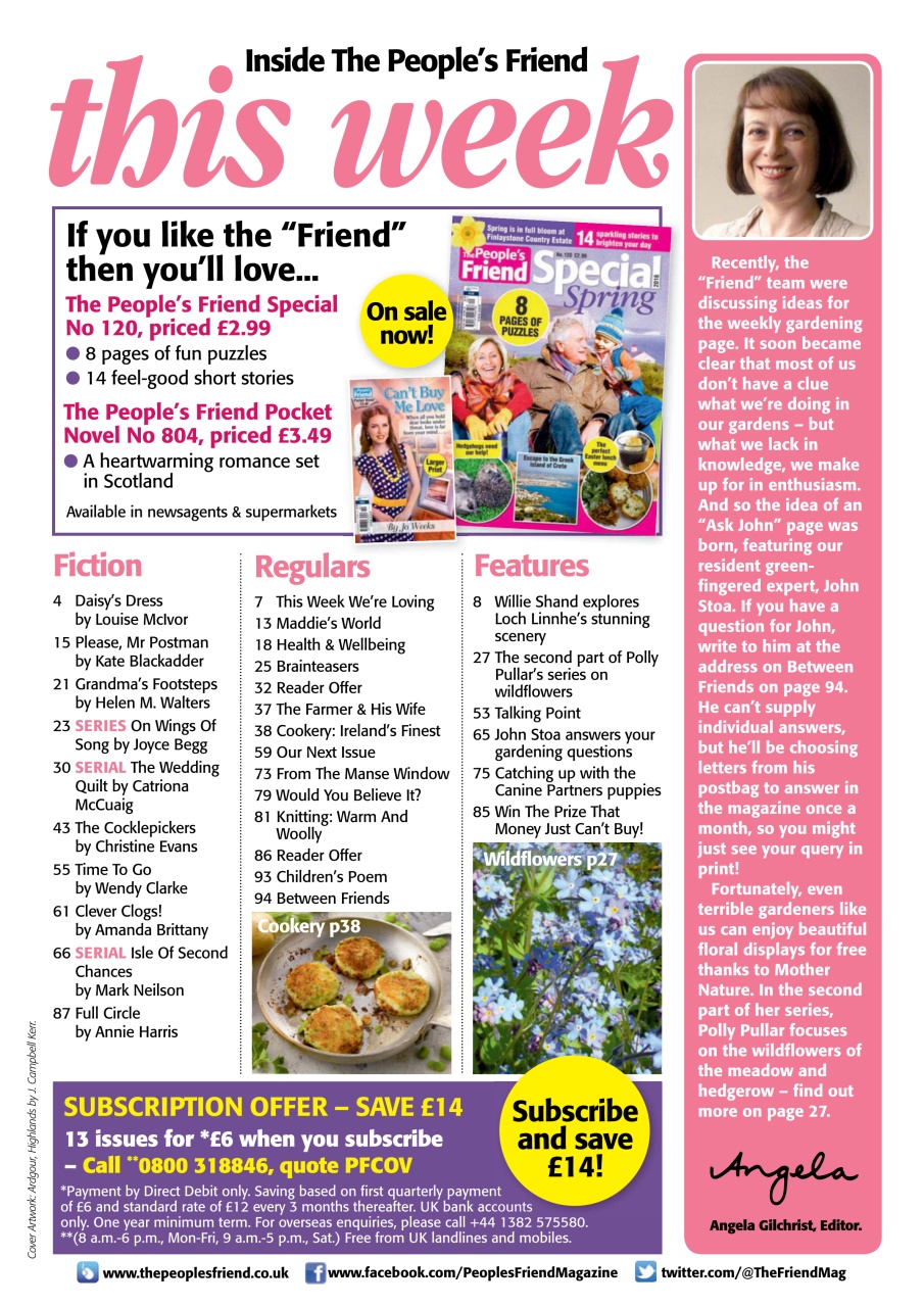 The People’s Friend Preview Pages