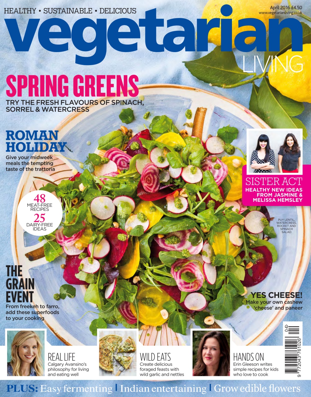 Vegetarian Living Preview Pages