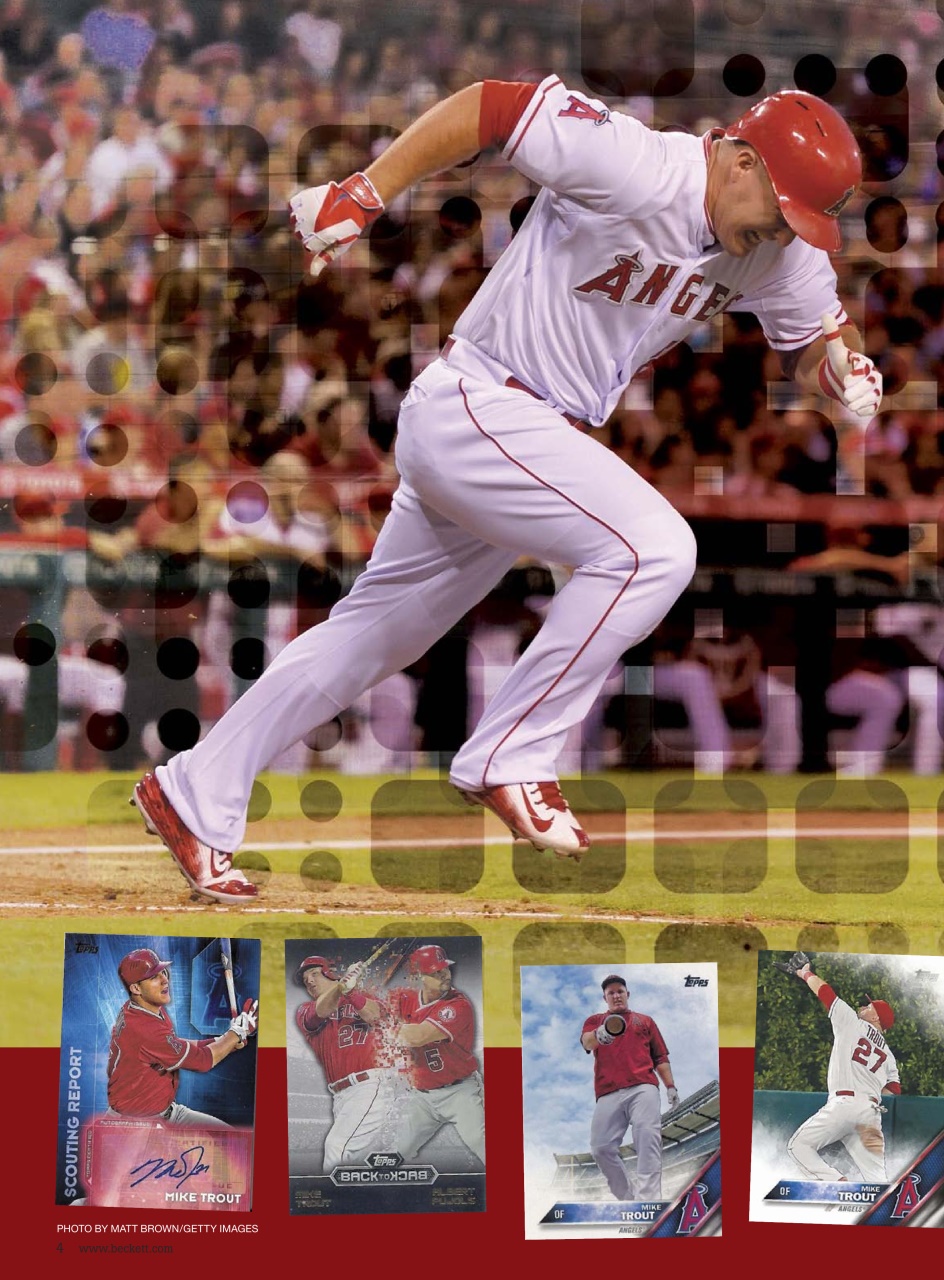 Beckett Baseball Magazine Preview Pages