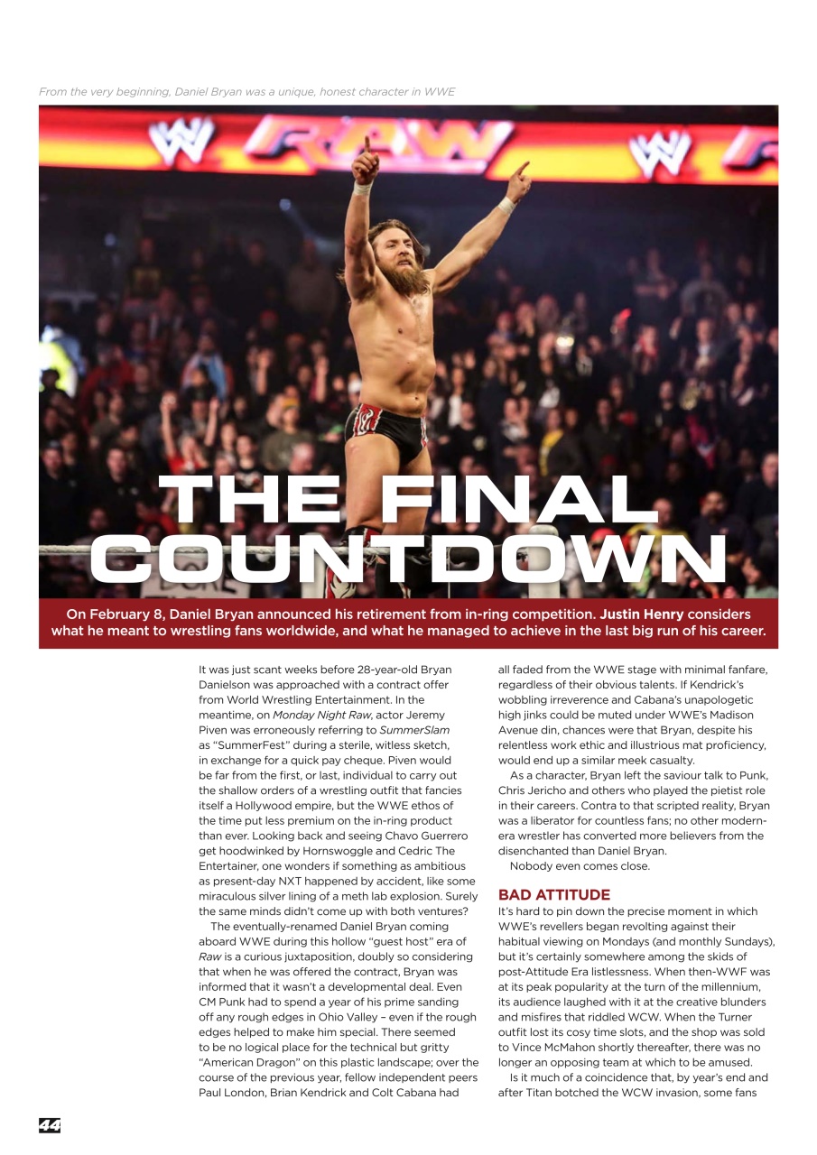Wrestletalk Magazine Preview Pages
