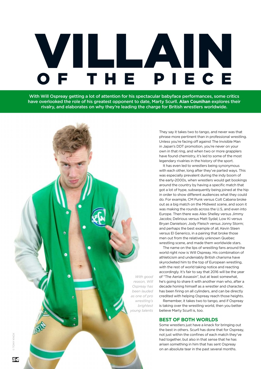 Wrestletalk Magazine Preview Pages