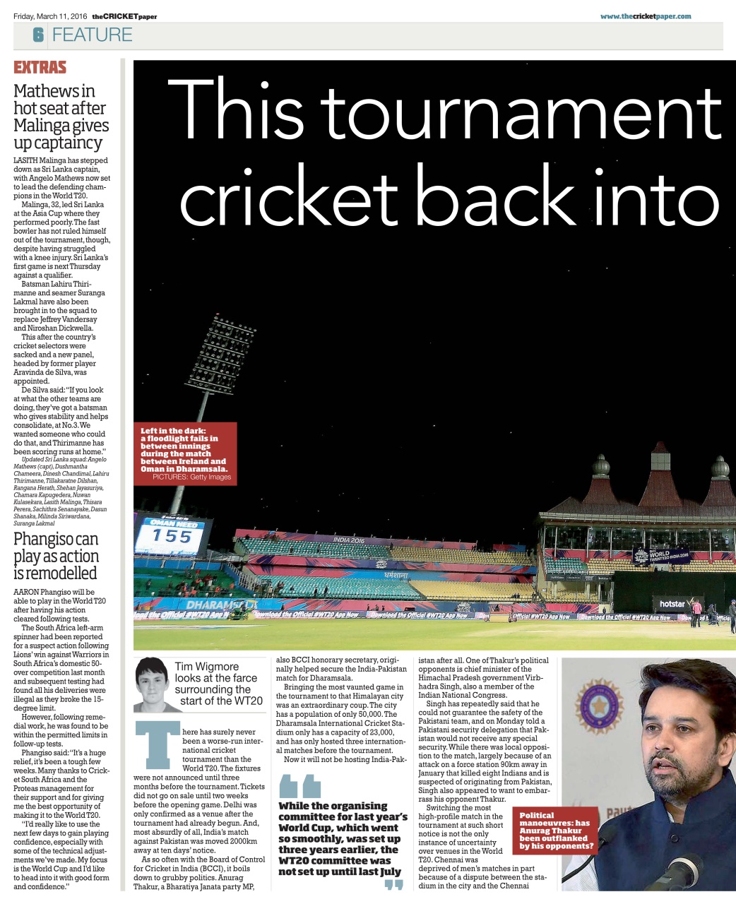 The Cricket Paper Preview Pages