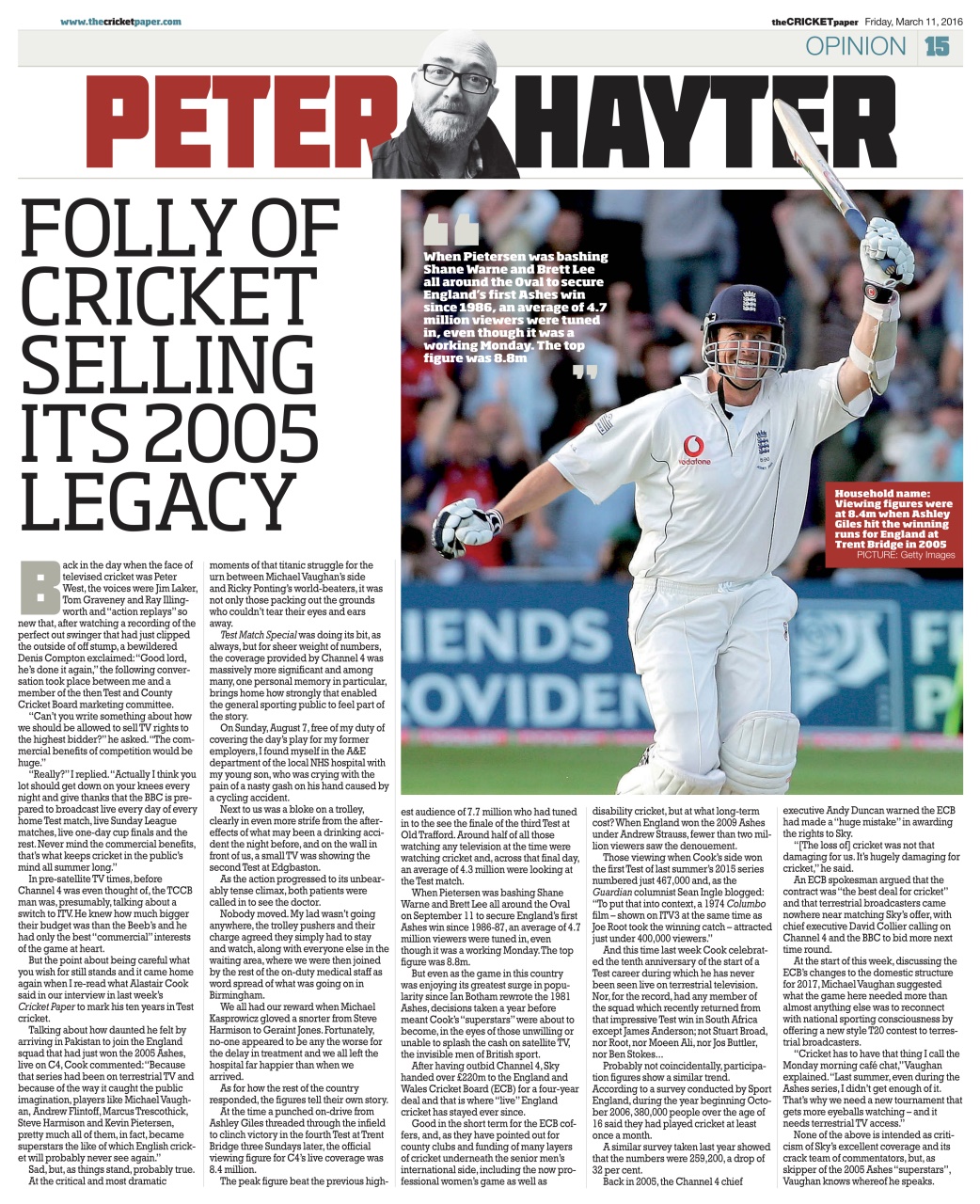 The Cricket Paper Preview Pages