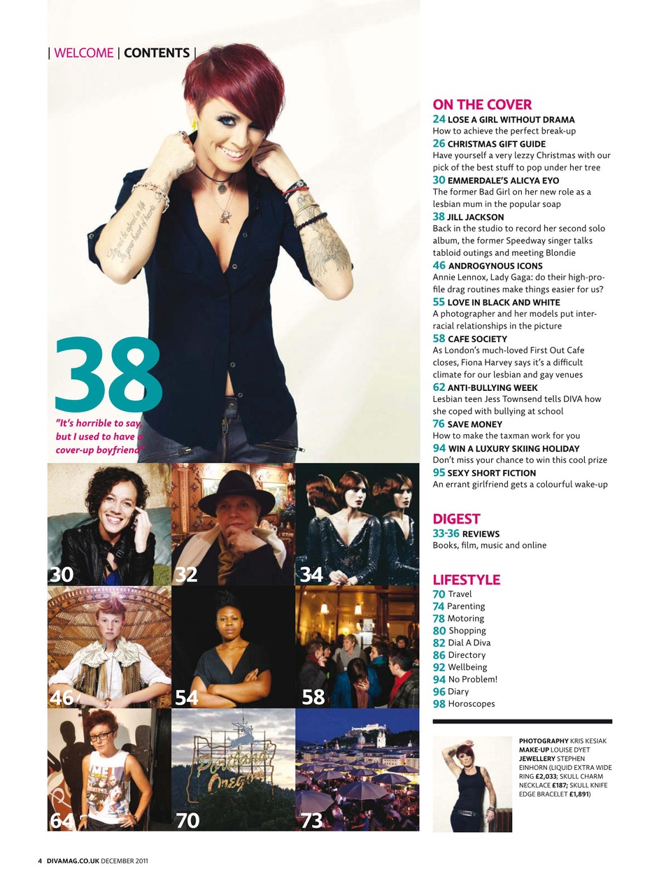 DIVA Magazine Preview Pages