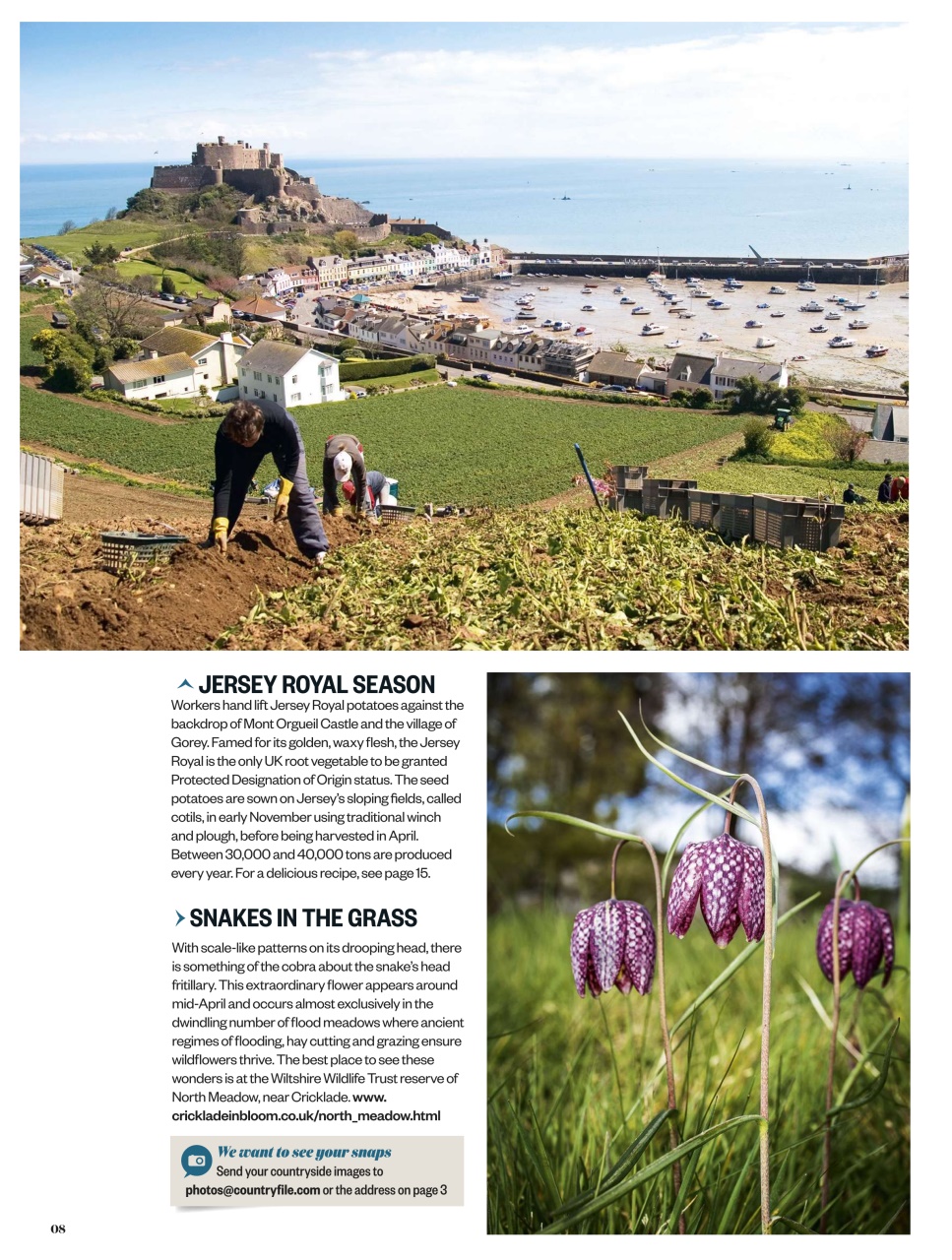 BBC Countryfile Magazine Preview Pages