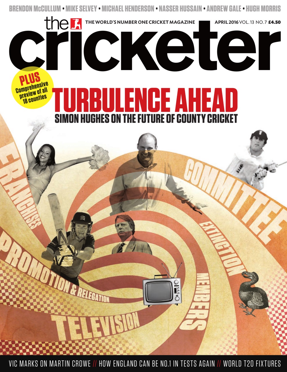 The Cricketer Magazine Preview Pages