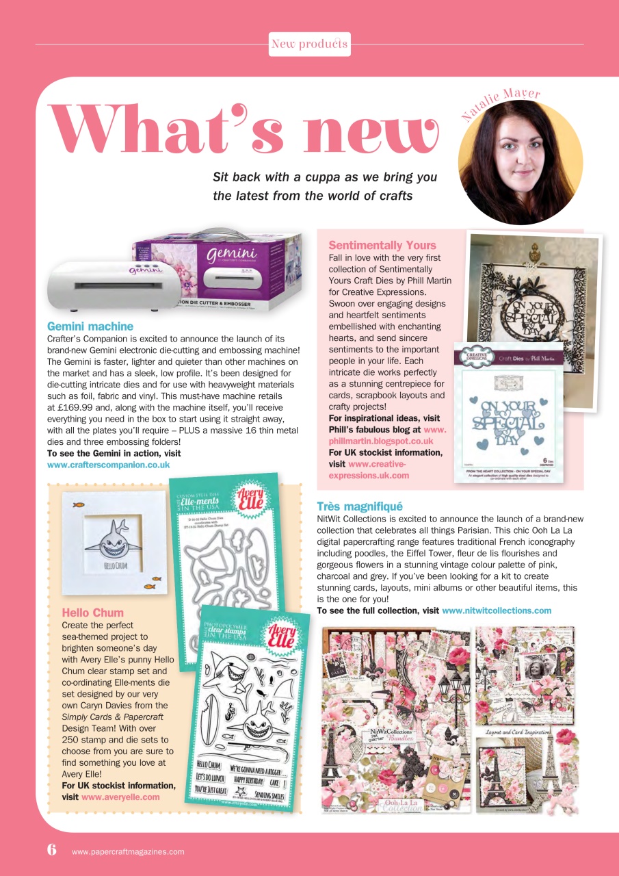 Simply Cards & Papercraft Preview Pages