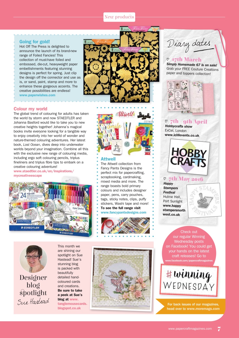 Simply Cards & Papercraft Preview Pages