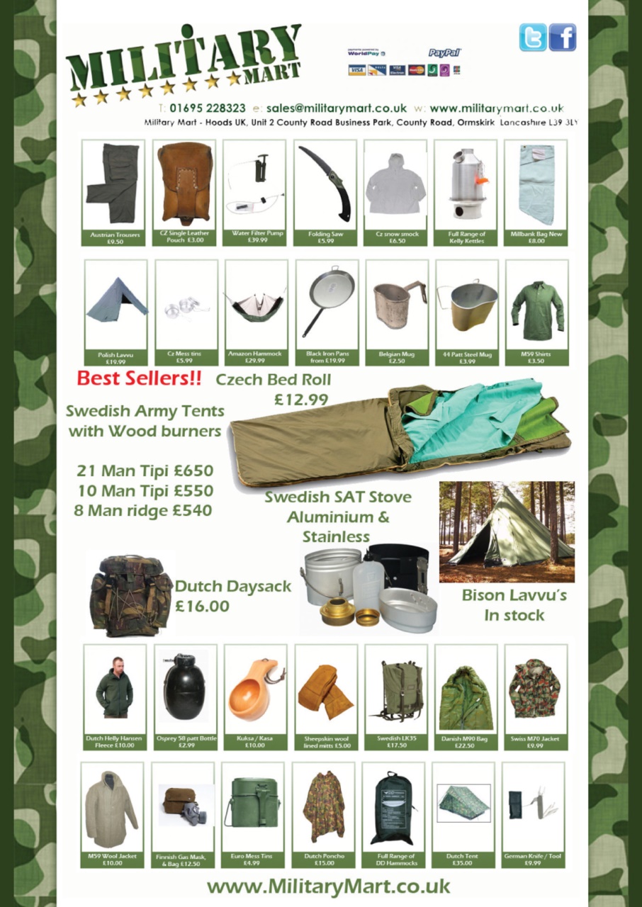 Bushcraft & Survival Skills Magazine Preview Pages