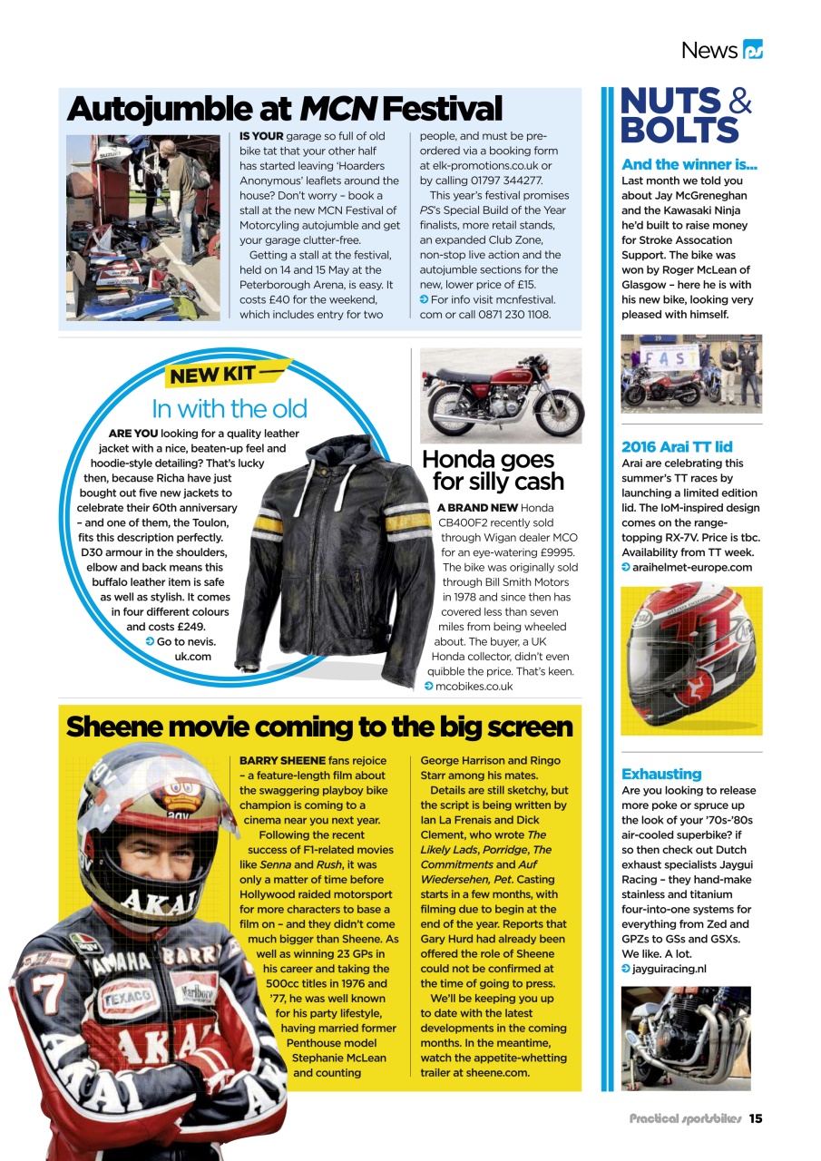 Practical Sportsbikes Preview Pages