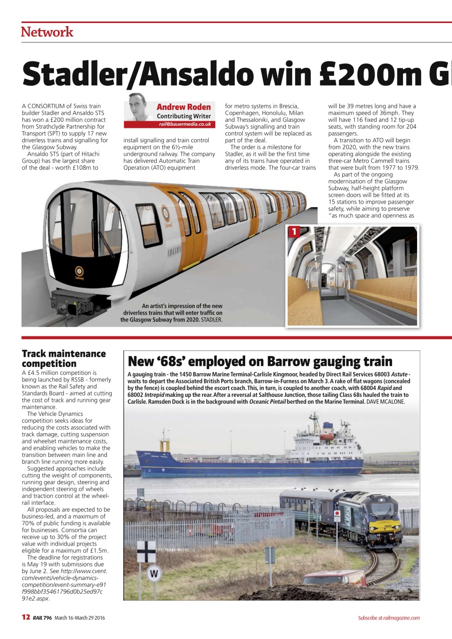 Rail Preview Pages